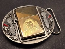 Buckle INDIANER, passend für Zippo (Vintage von 1994) Siskiyou/Bergamot