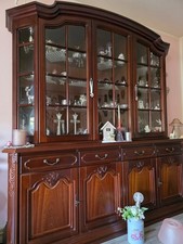 Mahagoni Wohnzimmerschrank mit