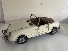 JayLand Dekorations-Modellauto Porsche Cabrio Chabby Chic Deko 30cm 