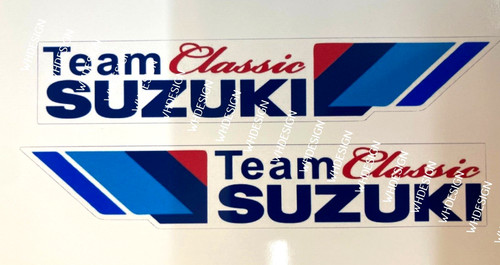 Team suzuki classic - suzuki, aufkleber
