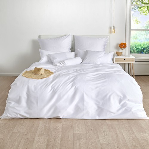 Uni mako satin - uni, bettwäsche