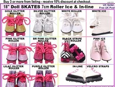 18" Puppenschuhe. £9