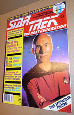 STAR TREK - The Next Generation - The Official US Magazine #1 - Season 87 - 88