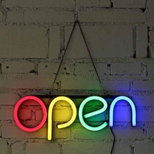 OPEN LED Schild Leuchte