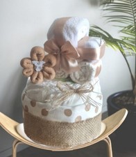 Windeltorte Neutral Braun