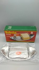 Butterdose Bauhaus Design Wagenfeld WMF Vintage 50/60 Jahre Cromargan neu