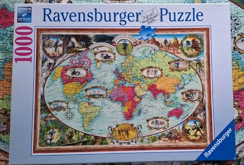 1000 teile puzzle mit dem - puzzle,