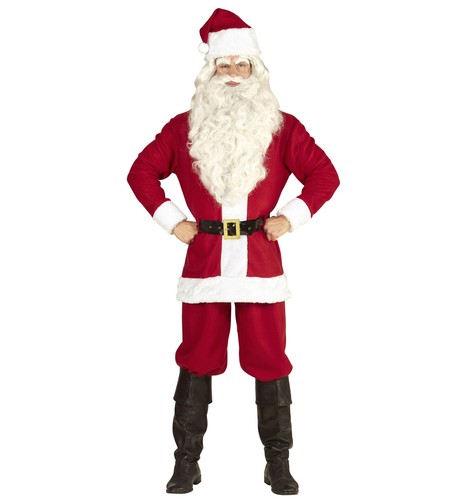 Weihnachtsmann kostüm mit - weihnachtsmann,