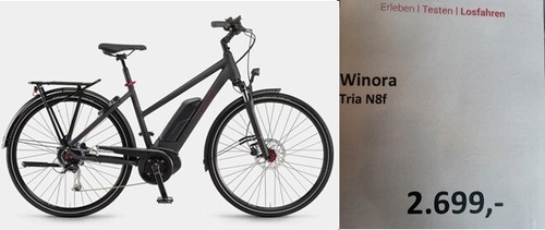 Damen bike fahrrad minora - damen,