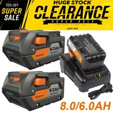 PACK For Ridgid R840087 8.0Ah