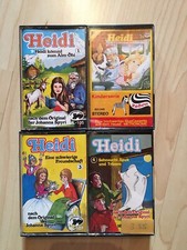 4 MC Hörspielkassetten Heidi 