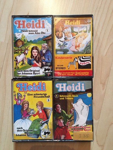 Hörspielkassetten heidi - 4, mc