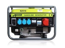 BENZIN STROMERZEUGER 2,3 kVA 1x 400V 3x 230V 1x 12VDC ELEKTRISCHER GENERATOR