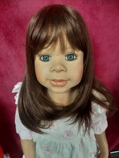 Künstlerpuppe "Bea" Monika Levenig, Vollvinyl mit Gelenken. 