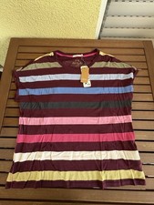 Cecil Shirt Weinrot Bunt