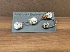 Explorer Wiring Kit Vintage Verdrahtungskit vorverdrahtet von Axekool Guitars