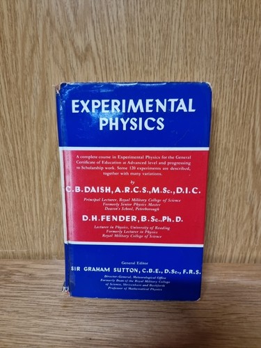 Experimental physics b - physics, (c.b