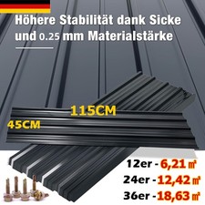 6m² 12m² 18m²  Profilblech