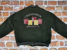 *CHEVIGNON VINTAGE COLLEGE JACKE*ADVANCE FASHION CORP.*KHAKI GRÜN*GR: M*RARITÄT