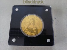 Togo Mona Lisa Goldmünze 999 zu 1/200 oz im Acrylglasrahmen (59535)