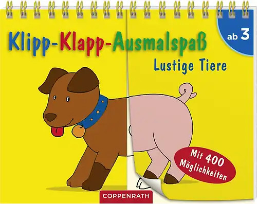 Klipp-Klapp-Ausmalspaß