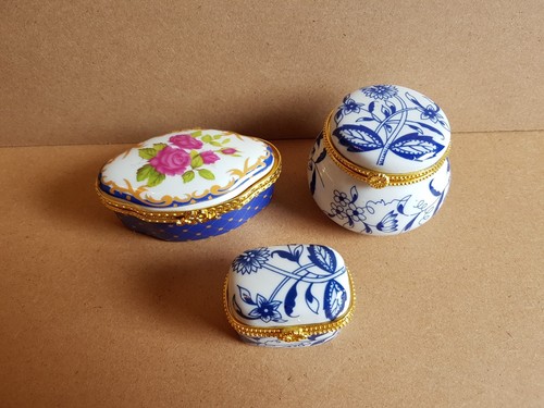 3er set porzellan antik - antik, dosen