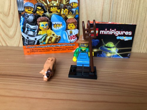 Lego farmer bauer schwein tier - bauer,