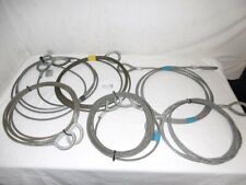 1x Drahtseil Ø 8mm Stahlseil Windenseil 5m mit Öse ex Bundeswehr (DS9)