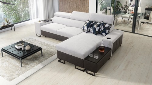 Ecksofa mit schlaffunktion - ecksofa,