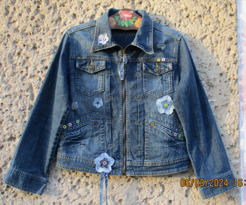 Jeans jacke damen 40 - gr.,