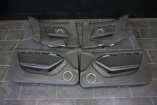 Audi A5 8T B8 Coupe Vorne Hinten L +R Türverkleidung Stoff Schwarz Bang&Olufsen