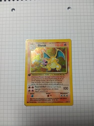 Glurak base set - glurak,