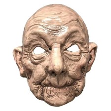 Oma Maske alte Frau Greisin