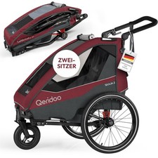 Qeridoo Fahrradanhänger Skaja