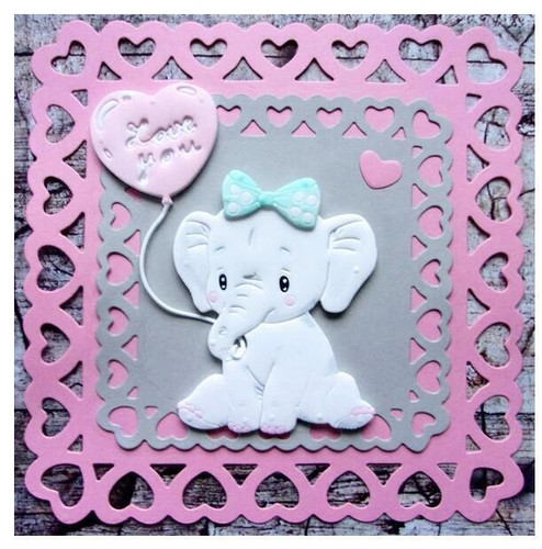 Tier elefant liebe - tier, ballon
