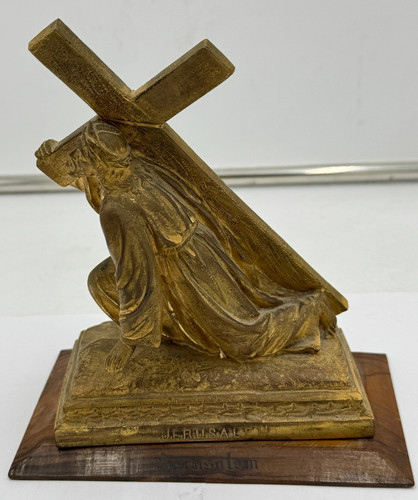 Jesus trägt kreuz figur - kreuz,
