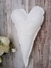 Deko Herz  STOFFHERZ  Shabby