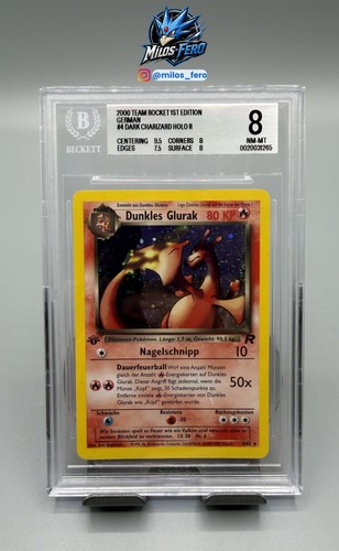 Pokemon dunkles glurak 1st - dunkles,