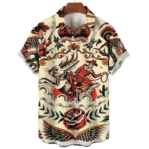 Herren button down schakalope - herren,