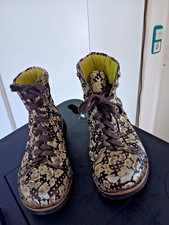 GRÜNBEIN stiefelette louis * leder * lederfutter * gr 40* mustermix