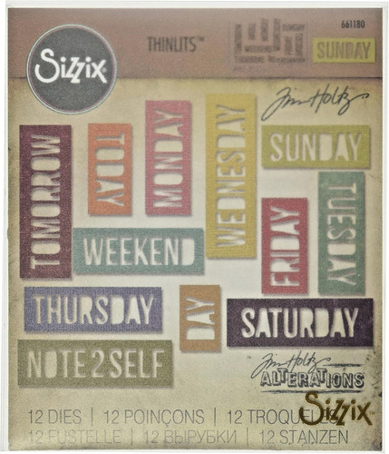Sizzix thinlits 661180 - thinlits,