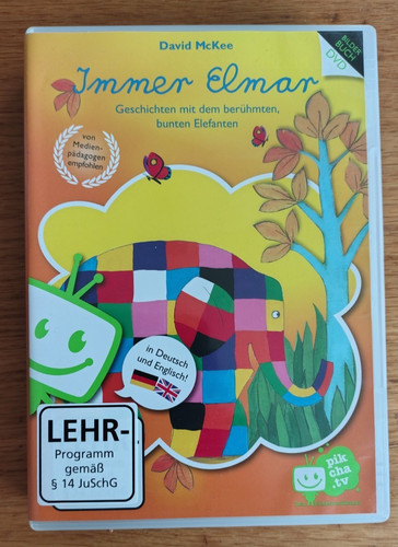 Immer elmar bilderbuch dvd - elmar, bilderbuch-dvd