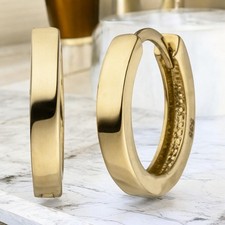 Creolen 585 Gold Gelbgold