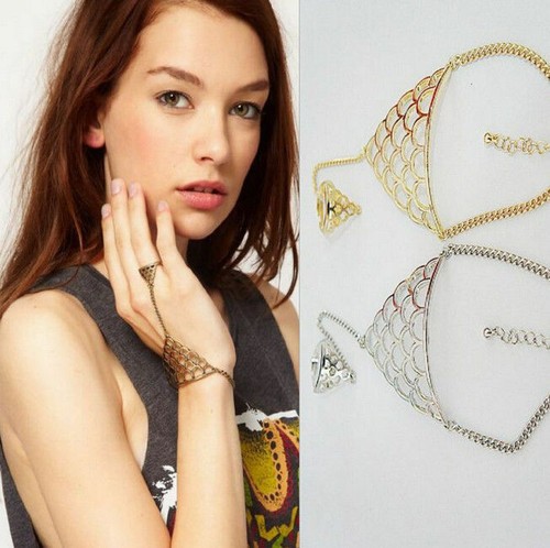 Damen armband ring hand kette - armband,