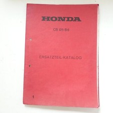 original Honda CB 125 B6 Ersatzteilkatalog Ersatzteilliste Handbuch Teilekatalog