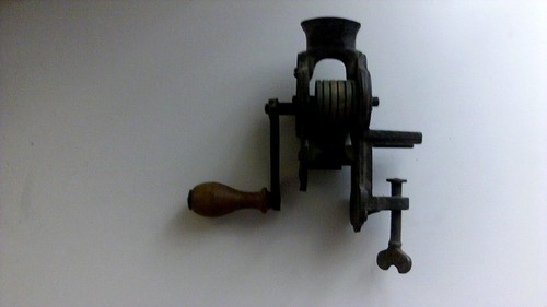 Antiken bohnenschneider - bohnenschneider, /