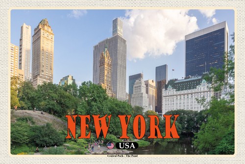 Blechschild 20x30 new york - 20x30,