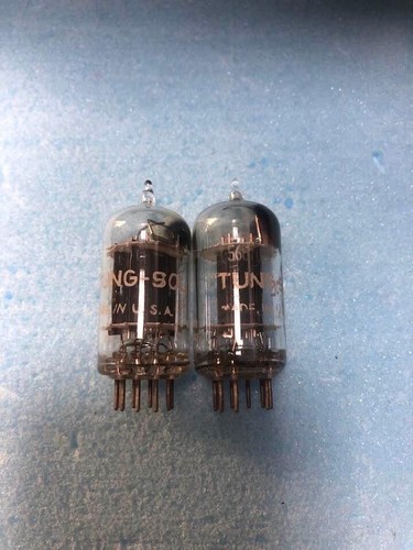 Tungsol 5687 e182cc 7119 flat - 5687,