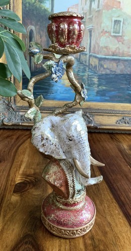 Kerzenleuchter barock elefant - kerzenleuchter,