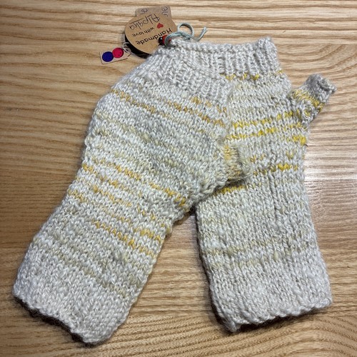 Handgestrickte fingerlose